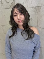 ジアン(JIEN) olive gray _ layer cut