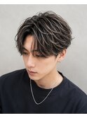ハイライトフェザーパーマ