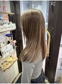 ツヤ感ナチュラルロング