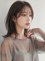 ビバラヘアー(VIVA LA HAIR)&nbsp;ダークアッシュ 髪質改善 顔周りカット レイヤー 20代