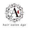 ヘアーサロン アージュ 伏見本店(hair salon age)のお店ロゴ