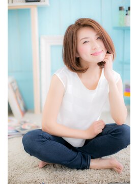 ミック ヘアアンドビューティー 大山店(miq Hair&Beauty) かわいい大人の♪エレガントボブ