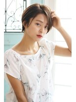 ヘアーアンドメイク シークタチカワ 立川店(Hair&Make Seek)&nbsp;【seek 立川】イルミナ☆ヌード×束感ショート