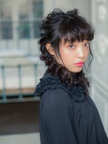 美容室チック 大島店(chic)&nbsp;エアリールーズみつあみ【大島】