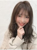 《Suite》アッシュグレー×セミロング[天文館]