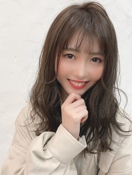 スイート ヘアデザイン(Suite HAIR DESIGN) 《Suite》アッシュグレー×セミロング[天文館]