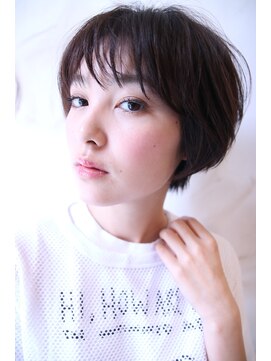 ブーケ(BOUQUET) シンプルグラデーションショート シースルーバング