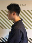 フェードカットスタイル【BARBER-BAR】