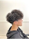 ショートマッシュツイストスパイラル