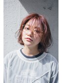 アンニュイガーリーセミウェットウェーブボブ
