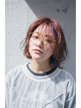 ピズム(PISM) アンニュイガーリーセミウェットウェーブボブ