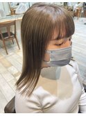 【Neolive＆渋谷店】柔らかベージュカラー