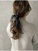 chocolate × hair arrange
