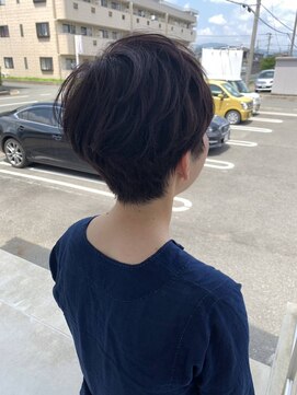 カノエ 宇部小串店(canoe) ショート/ブラウン/髪質改善縮毛矯正/髪質改善/韓国風/