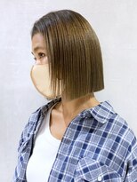 アイティーバイアルバム 北千住店(IT by ALBUM)&nbsp;ナチュラルボブ_ショコラアッシュヘルシースタイル_ba407211