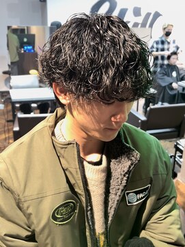 スキル(SKILL) 波巻きスパイラル　福岡メンズパーマ