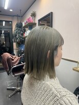 アリ 葛西店(ALi)&nbsp;イメチェン｜カーキグレージュ｜葛西髪質改善｜葛西縮毛矯正｜