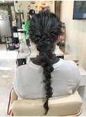デザイン編み下ろしヘア