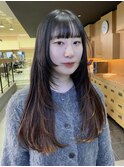 顔周りレイヤーカット/吉祥寺/石川ひな