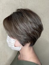 エムスタイル(M STYLE) 白髪ぼかしハイライト