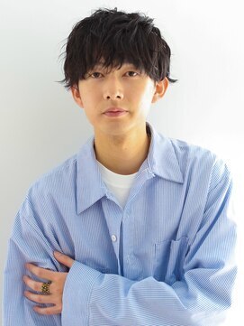 ガリカ 渋谷(Gallica) モテ髪大人メンズ/束感スタイリング/くせ毛風パーマ