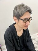 メンズベリーショート×グレーシルバー