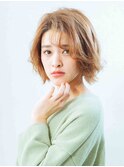 パーマ風ボブ20代/30代/40代/ハレマチ通り