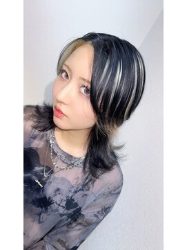 アローズ 久留米店(arose) ウルフベース　インナー　アンブレラカラー