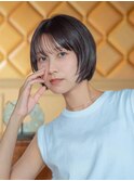 《benji》シンプルな大人ボブ