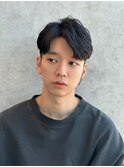 【吉田智哉】韓国マッシュ、ニュアンスパーマ、ダークアッシュ