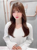 ウェーブミディアムメルティカラー×レイヤーカット韓国[錦糸町]