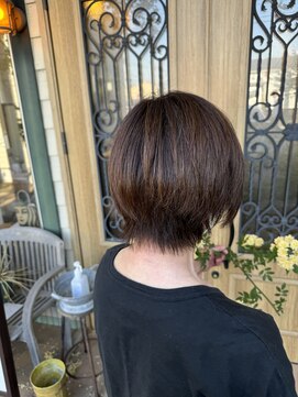 チョコレート(chocolate) 髪質改善大人可愛い20代30代40代50代ショートボブ