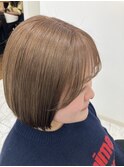 ブリーチありキャメルブラウン