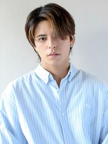 ヘアサロン ガリカ 表参道(hair salon Gallica)&nbsp;簡単スタイリング★メンズツーブロック七三/センターパート