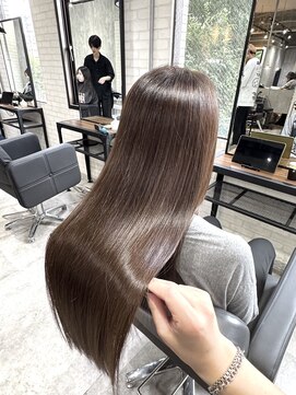 ジーナ 博多筑紫口(Zina) 髪質改善×ベージュ