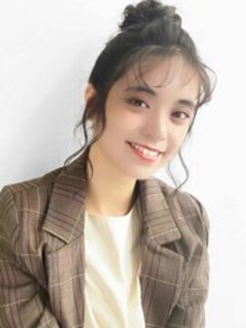 ティファ 自由が丘店(Tiffa) ルーズこなれお団子ヘアアレンジ