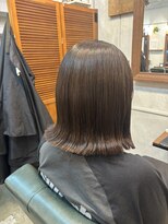 アイノベル(‘Inovel’)&nbsp;カット+ケアカラー+oggiottoトリートメント