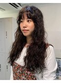 ウルフパーマレイヤーパーマロングパーマニュアンスパーマ