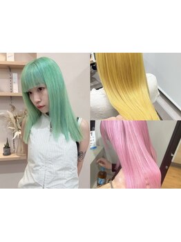 遊び心&個性を引き出すブリーチカラー☆最旬トレンドをプラスして垢抜けヘア♪人に会いたくなる髪色に◎