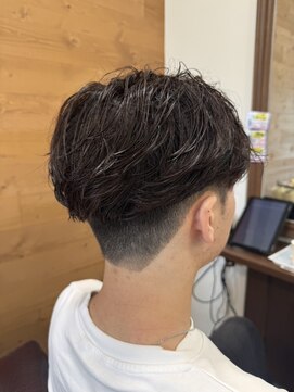 オリオリ(oli-oli) メンズカット/フェザーパーマ/フェザーショート