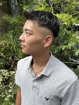 イヴォーク トーキョー(EVOKE TOKYO) 20代30代40代メンズアップバング☆フェードカット