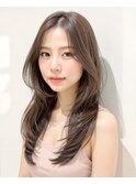 【ANRI韓国風♪】韓国風ツヤ感レイヤー /韓国/暗髪/髪質改善