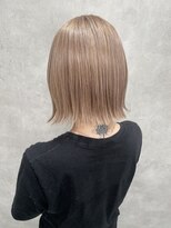 ルノン(LUNON)&nbsp;暗めカラーグランマッシュデザインカラーフェイスフレーミング