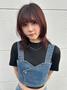 ヘアメイク エイト キリシマ(hair make No.8 kirishima) ウルフボブ+ウルフレイヤー+レイヤーボブ