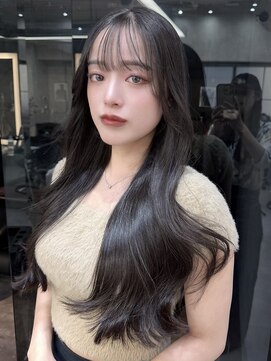 ロンドアヴァントゥス 池袋(Lond aventus) ラベンダーミルクティー/暗めカラー/レイヤーカット/韓国/池袋