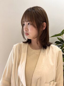 ナンブスカイ(nambu-SKY) オリーブグレージュ×おとなミディ