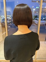 シンク 豊中店(sync)&nbsp;似合わせカット/大人ボブ/艶カラー