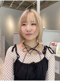 黒髪/クラゲヘアー/オリーブグレー/小顔/ココアベージュ/田町