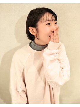 モック(moc) 大人気切りっぱなしボブ