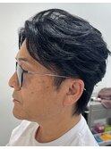MEN’S HAIR/波巻ツイストスパイラル/フェザーパーマ/錦糸町